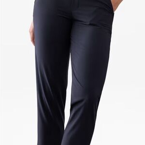 Athleta Navy Brooklyn Pants Size 10 Women's